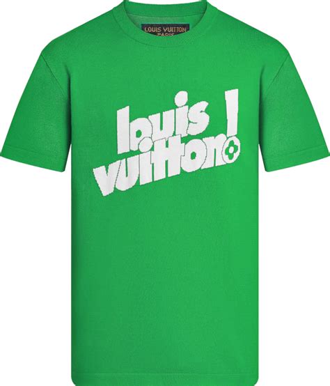 lv green tshirt|louis vuitton paris shirt.